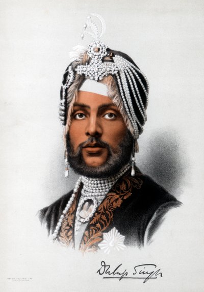 Duleep Singh, sikhien hallitsija, 1890. tekijältä Petter and Galpin Cassell