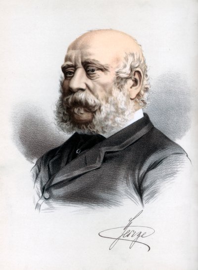 George, Cambridgen herttua, brittiläinen sotilas, 1890. tekijältä Petter and Galpin Cassell