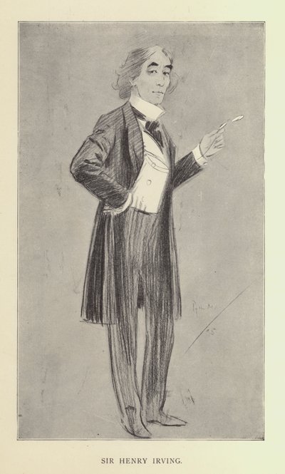 Phil Mayn sarjakuva 1890-luvulta (litho) tekijältä Phil May