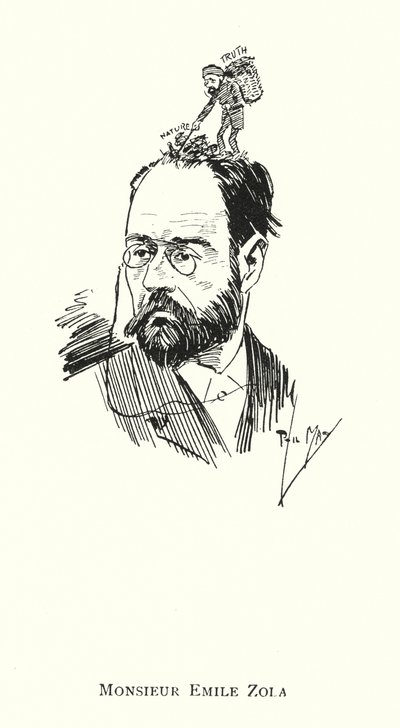 Monsieur Emile Zola (litho) tekijältä Phil May