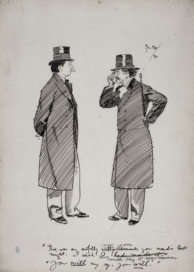 Oscar Wilde ja Whistler tekijältä Phil May