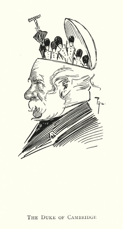 Cambridgen herttua (litho) tekijältä Phil May