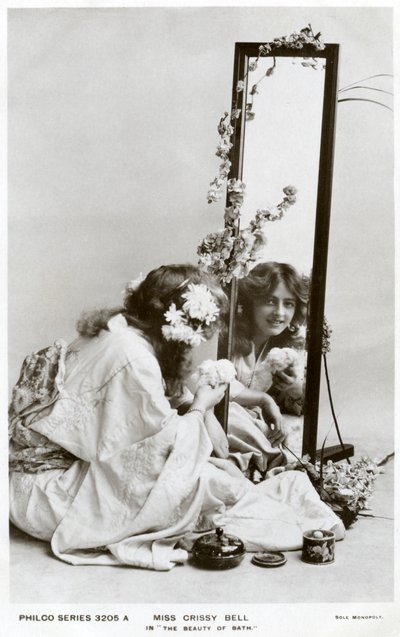 Crissy Bell, brittiläinen näyttelijä, 1900-luku. tekijältä Philco Publishing Company