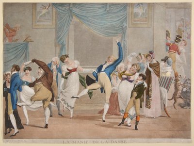 Tanssimania tekijältä Philibert-Louis Debucourt