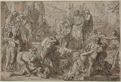 Roomalainen aihe, 1700-luku. tekijältä Philibert Benoît Delarue