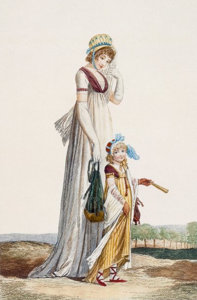 Nuori äiti ja lapsi, 1800 tekijältä Philibert Louis Debucourt