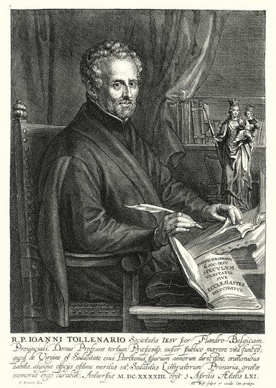 Jan de Toolenaere, Flanderin jesuiitta (kaiverrus) tekijältä Philip (after) Fruytiers
