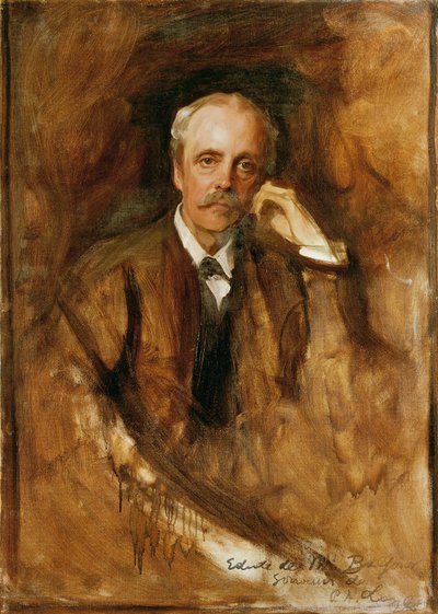 Arthur James Balfour, ensimmäinen Earl of Balfour (öljy kankaalle) tekijältä Philip Alexius de Laszlo