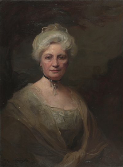 Ella L. Mooren muotokuva tekijältä Philip Alexius de Laszlo