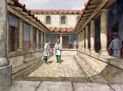 Housesteads Roman Fort, 2. vuosisadalla, c1990-2010 tekijältä Philip Corke