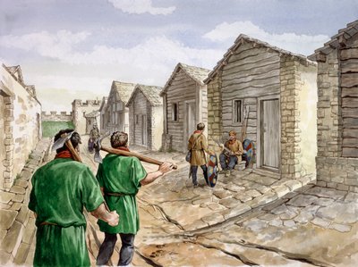 Housesteads Roman Fort, 4. vuosisata, n. 1990-2010 tekijältä Philip Corke