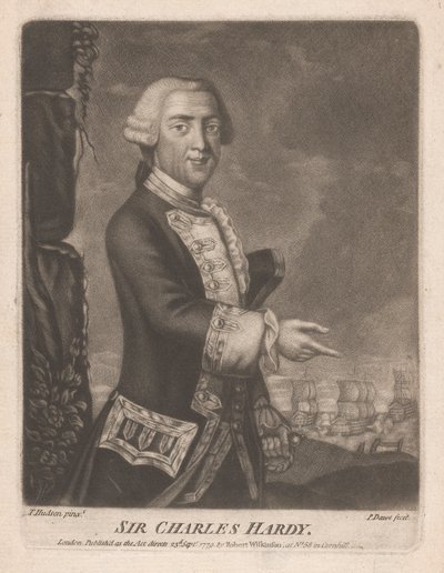 Sir Charles Hardy tekijältä Philip Dawe