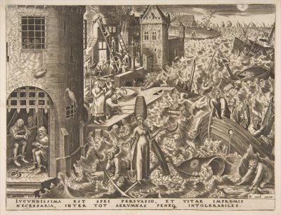 Hope Spes sarjasta Hyveet, 1559-60. tekijältä Philip Galle