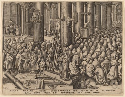Usko tekijältä Philip Galle after Pieter Bruegel the Elder