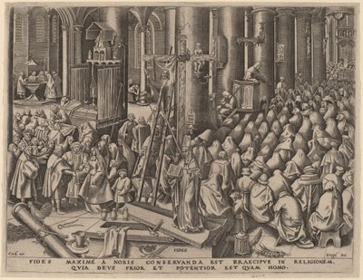 Usko tekijältä Philip Galle after Pieter Bruegel the Elder