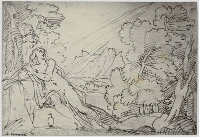 Correggio, Enkeli, joka kantaa sielun paratiisiin tekijältä Philip Henry Delamotte