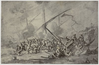 Della Bella, A Sea Fightfinnish tekijältä Philip Henry Delamotte