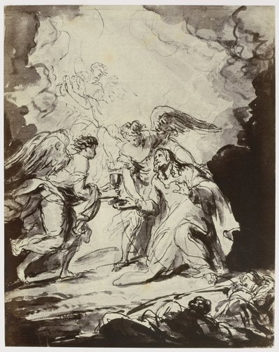 Van Dyck [Vandyke], Agony in the Garden tekijältä Philip Henry Delamotte