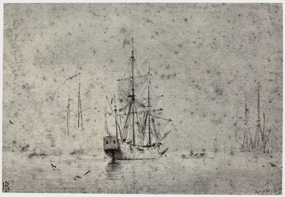 Willem van der Velde, Toimitus tekijältä Philip Henry Delamotte