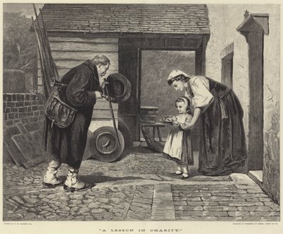 Oppitunti hyväntekeväisyydestä tekijältä Philip Hermogenes Calderon