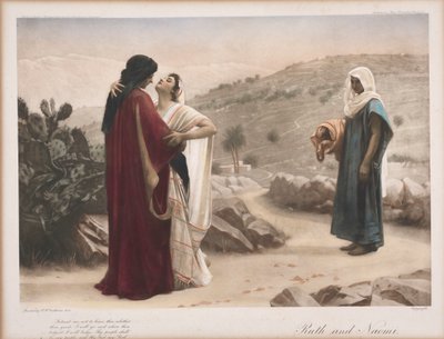 Ruth ja Naomi tekijältä Philip Hermogenes Calderon