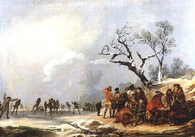 Luistelukohtaus tekijältä Philip James de Loutherbourg