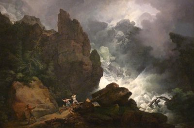 Lumivyöry Alpeilla tekijältä Philip James de Loutherbourg