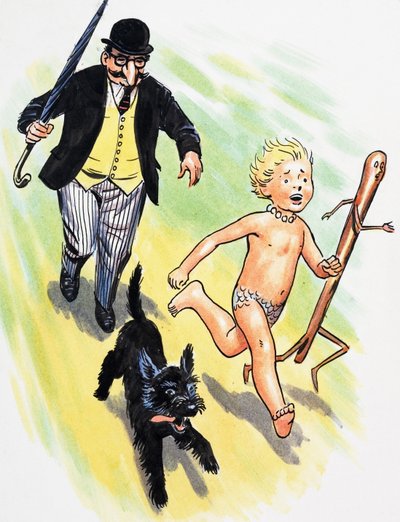 The Chase, kuvitus Charles Kingsleyn teoksesta 