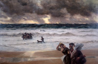 Cardigan Bay, Wales, c1858-c1902 tekijältä Philip Richard Morris