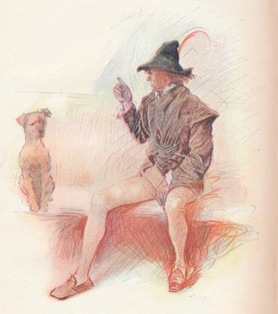 Launce ja hänen koiransa, 1903, 1903 tekijältä Philip William May