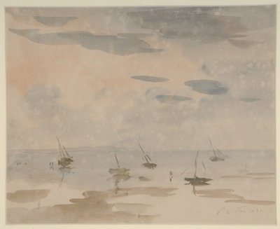 (akvarelli paperille) tekijältä Philip Wilson Steer