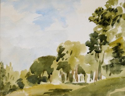 (akvarelli paperille) tekijältä Philip Wilson Steer