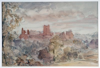 Richmondin linna, Yorkshire tekijältä Philip Wilson Steer