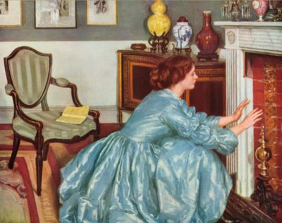 Luvun loppu (värillinen litografia) tekijältä Philip Wilson Steer