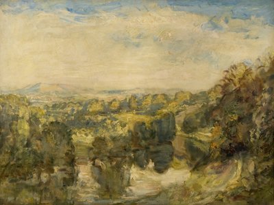 Teme-joki, ilta, lähellä Ludlowia - Clee Hills in the Distance tekijältä Philip Wilson Steer