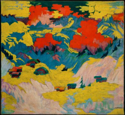 Winterlandschaft bei Davos Laret, (Winterlandschaft Laret bei Davos) tekijältä Philipp Bauknecht