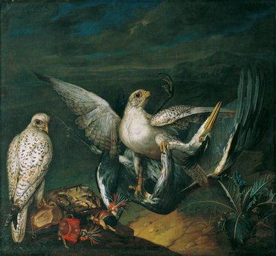 Valkoiset haukat ja haikara tekijältä Philipp Ferdinand de Hamilton