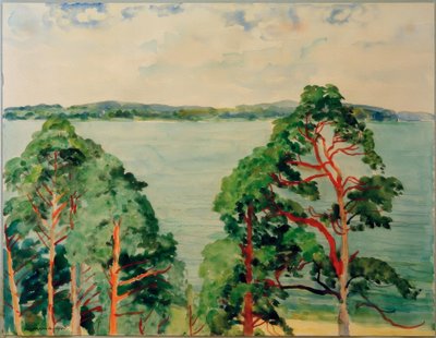 Wannseelandschaft tekijältä Philipp Franck