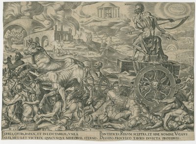 Kuoleman voitto, n. 1565. tekijältä Philipp Galle