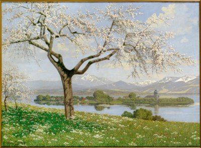 Bayerische Frühlingslandschaft tekijältä Philipp Graf