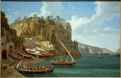 J.Ph. Hackert, Marina Piccola Sorrentissa / Gem., 1794 tekijältä Philipp Hackert
