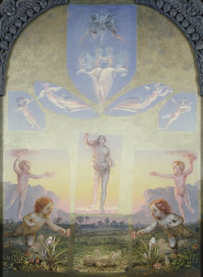 Tutkimus The Morningin toiselle versiolle tekijältä Philipp Otto Runge