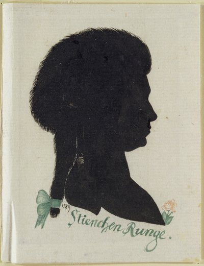 Stienchen Runge, 789 (intialainen muste ja wc paperilla) tekijältä Philipp Otto Runge