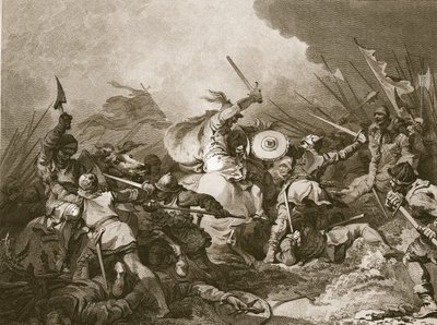 Hastingsin taistelu tekijältä Philippe Jacques de Loutherbourg