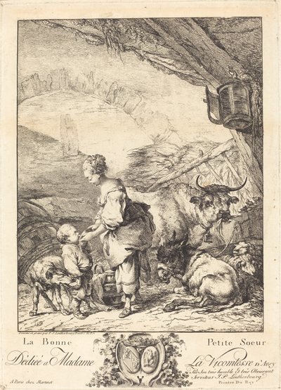 Hyvä pikkusisko tekijältä Philippe Jacques de Loutherbourg II