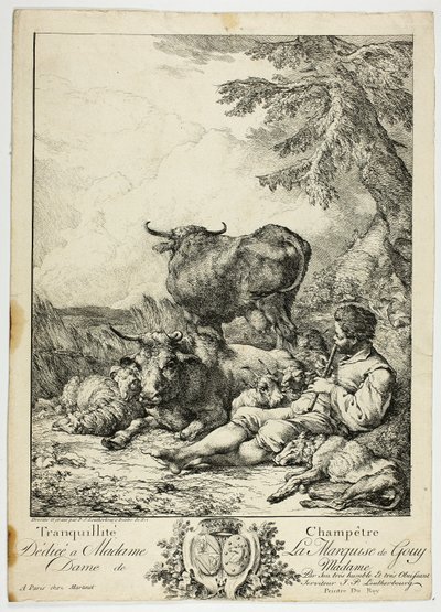 Rauhallinen talonpoika tekijältä Philippe Jacques de Loutherbourg II