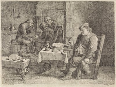 Talonpoikainen sisustus tekijältä Philippe Lambert Joseph Spruyt