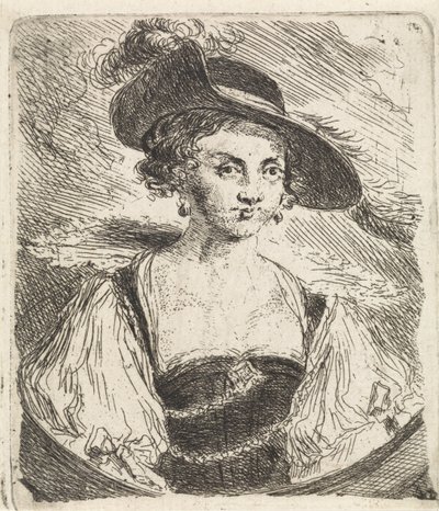 Helena Fourmentin muotokuva tekijältä Philippe Lambert Joseph Spruyt