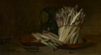 Asetelma parsan kanssa, c. 1880. tekijältä Philippe Rousseau