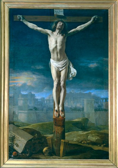 Le Christ en croix - Kristus ristillä ... tekijältä Philippe de Champaigne
